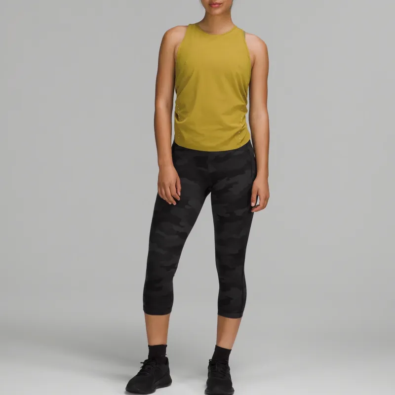 Lululemon Swift Speed Sports Pants Women's Camouflage Deep Carbon Multicolor-3