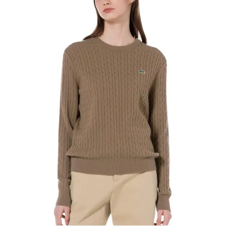 LACOSTE Sweaters Women's Brown-2