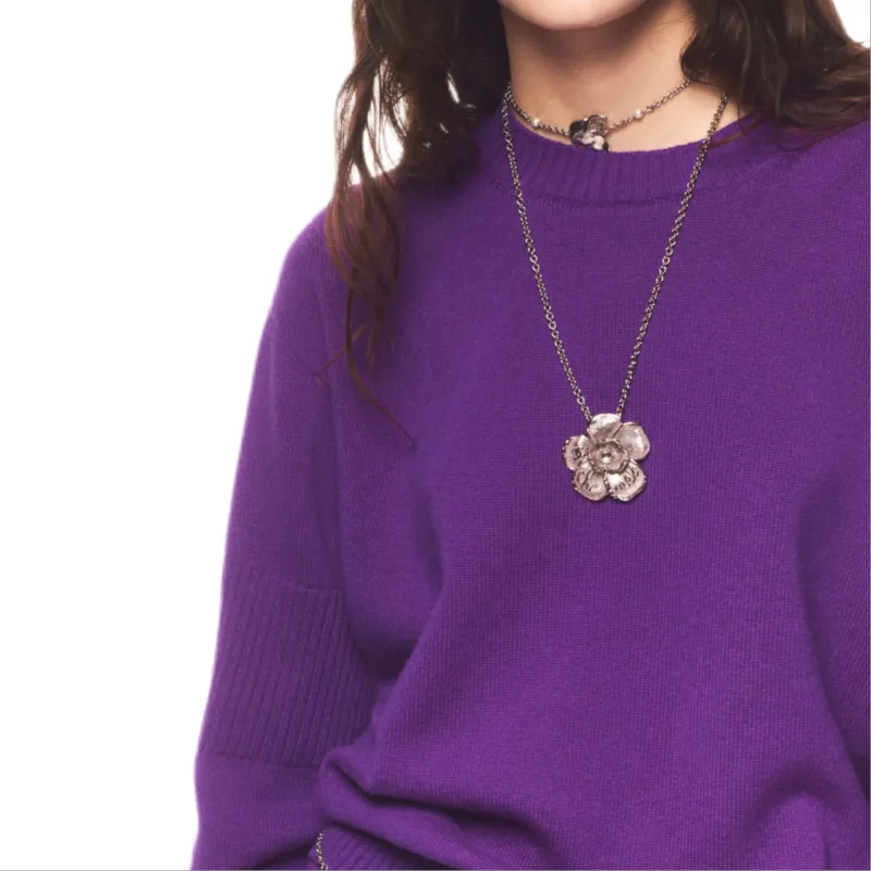 CHANEL FW24 Sweatshirt Women's Purple-1