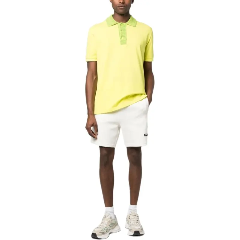 MACKAGE Stripe detail Cotton Track Shorts-2
