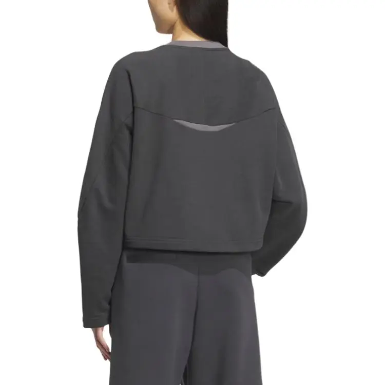 Adidas FUSTL Sweatshirt Women's Carbon Black-2