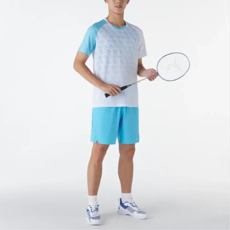 DECATHLON Sports Shorts Men's Light Feather Blue-4