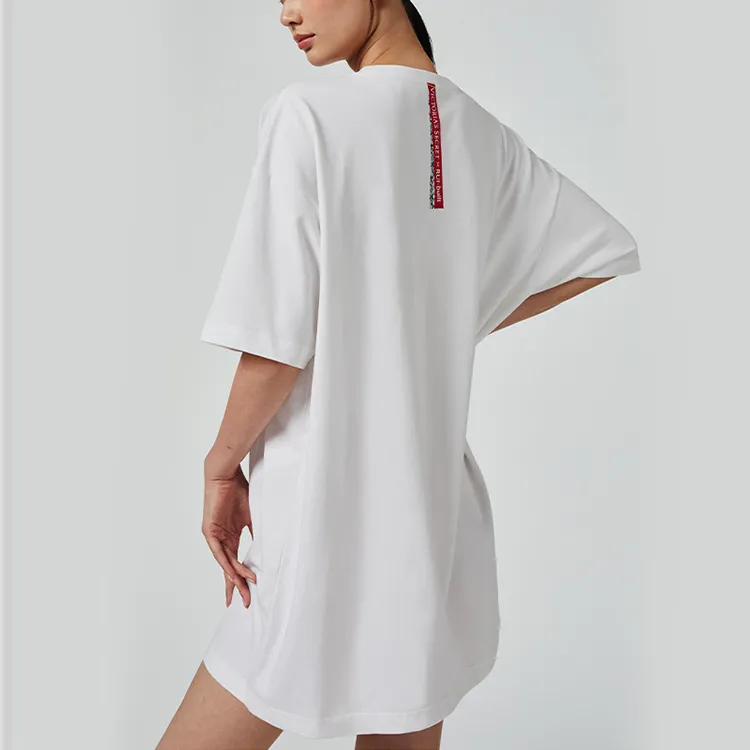Victoria's Secret x RUI built SS23 Drop Shoulder Sleeve T Shirt Women's White-2