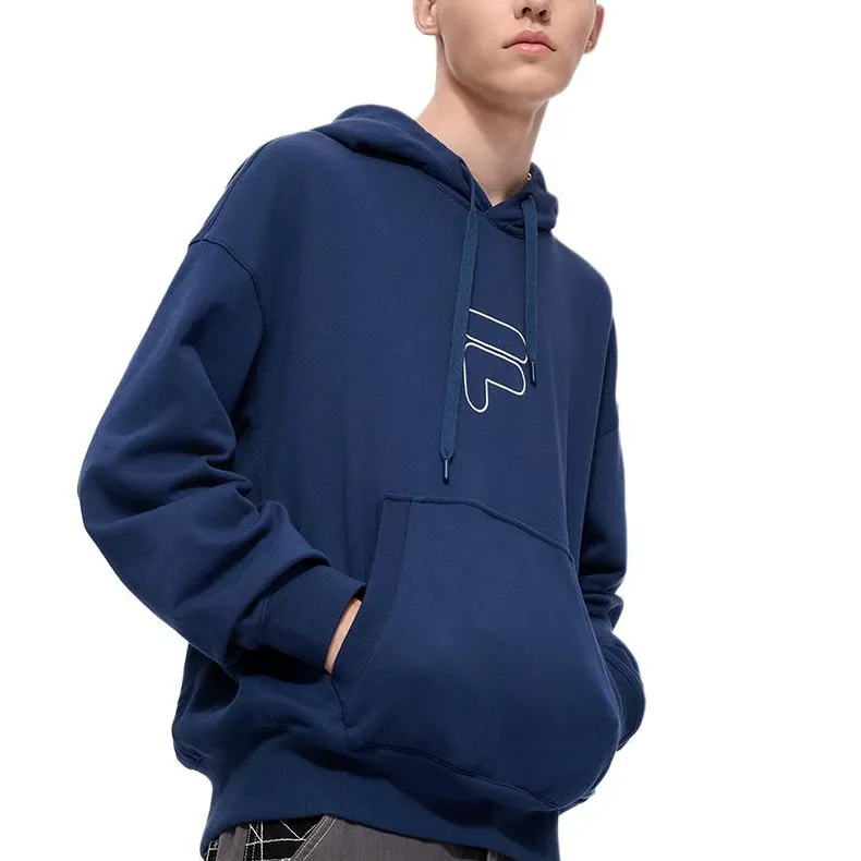 FILA FUSION Sweatshirt Men's Dark Navy Blue-4