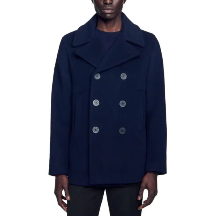 Sandro Felted Coat-1