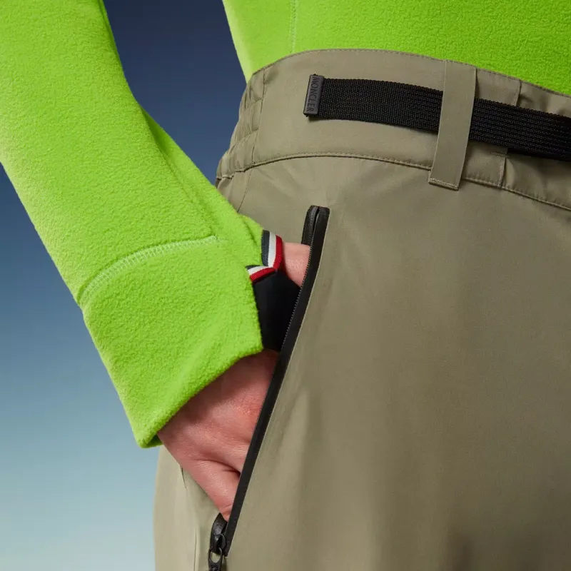 Moncler Grenoble Casual Pants Men Green-3