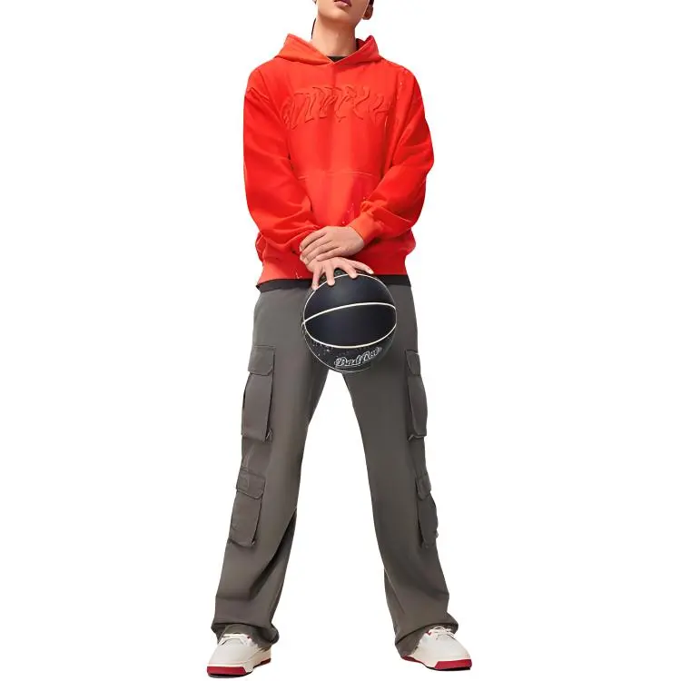LiNing Badfive Sweatshirt Men's Phoenix Orange-4