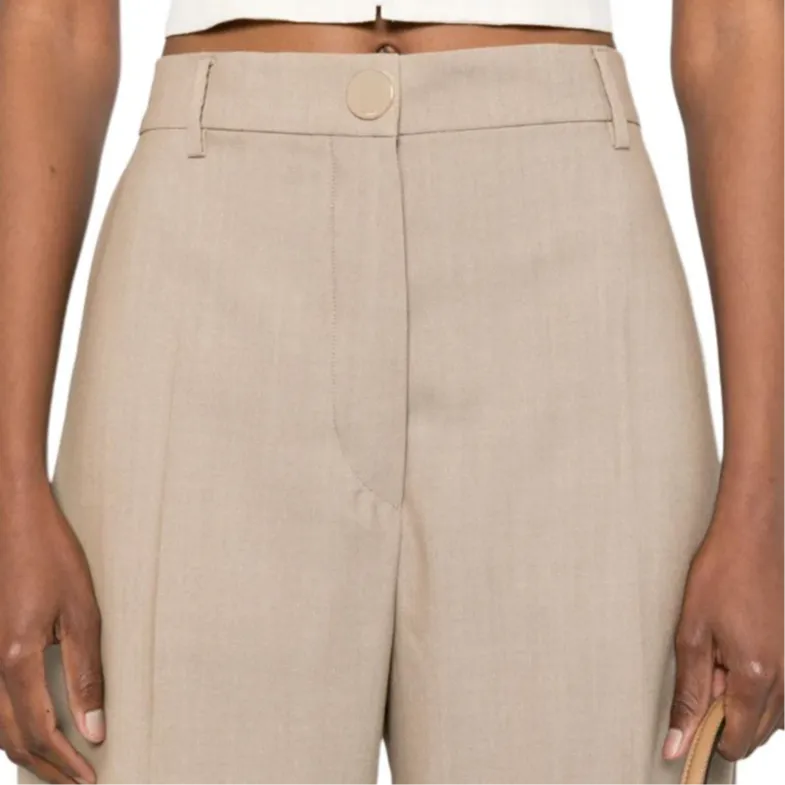 SportMa Casual Pants Women's Beige-4