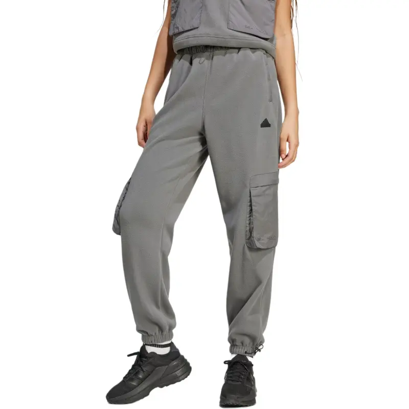 Adidas CITY ESCAPE FW24 Cargo Pants Women's Gray-1
