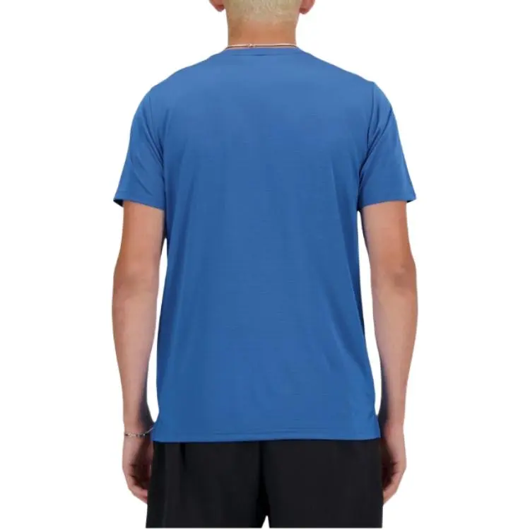 New Balance T Shirts Men Blue-3