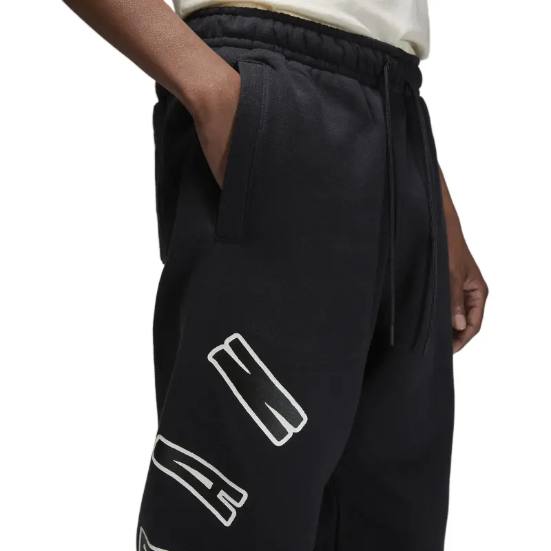 Jordan Flight MVP Knitted Sweatpants Men Black-4