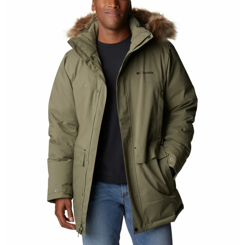 Columbia Down Jackets Men Green-2
