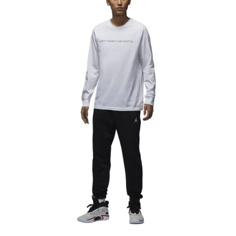 Jordan T-Shirt Men's White/Black-1