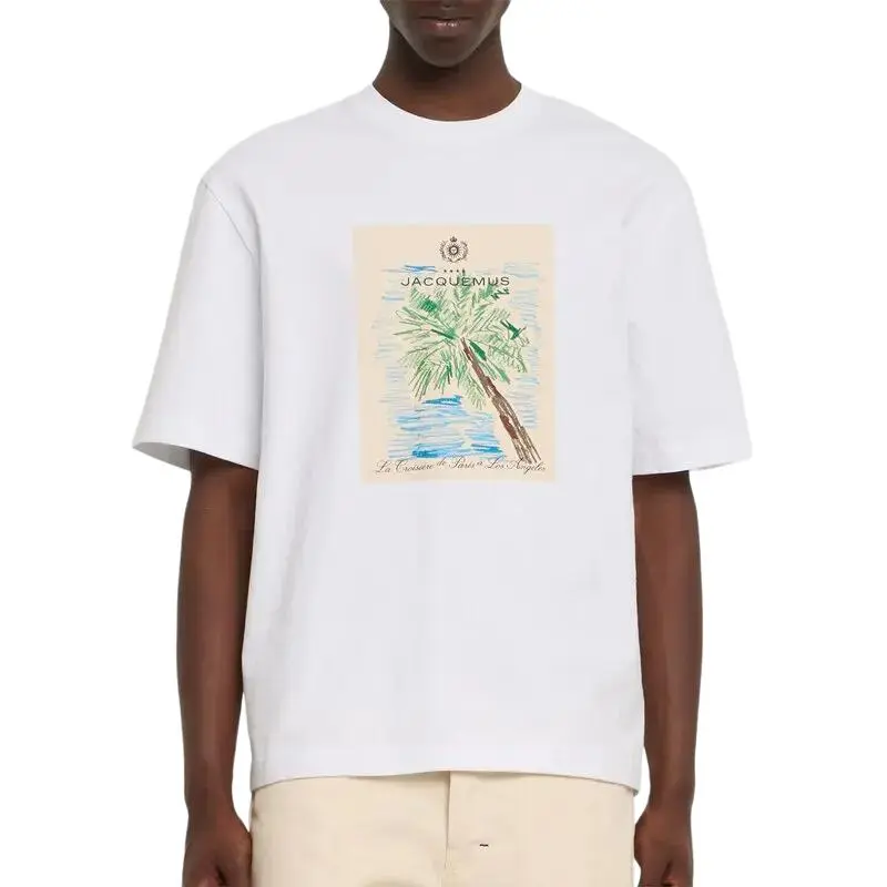 Jacquemus Le T Shirt Marino-4