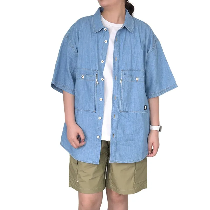 Converse Summer Play Series SS24 Shirt Men's Blue-2