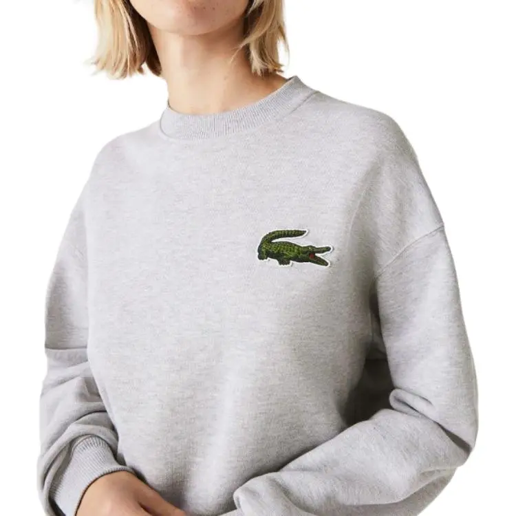 LACOSTE Logo patch Long sleeve Sweatshirt-4