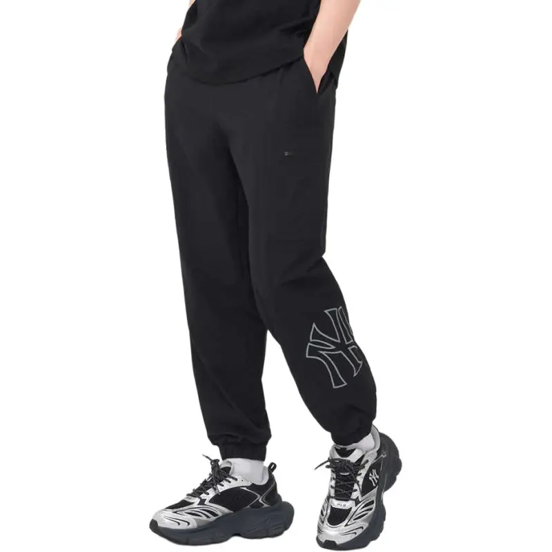 MLB New York Yankees Casual Pants Unisex Black-4
