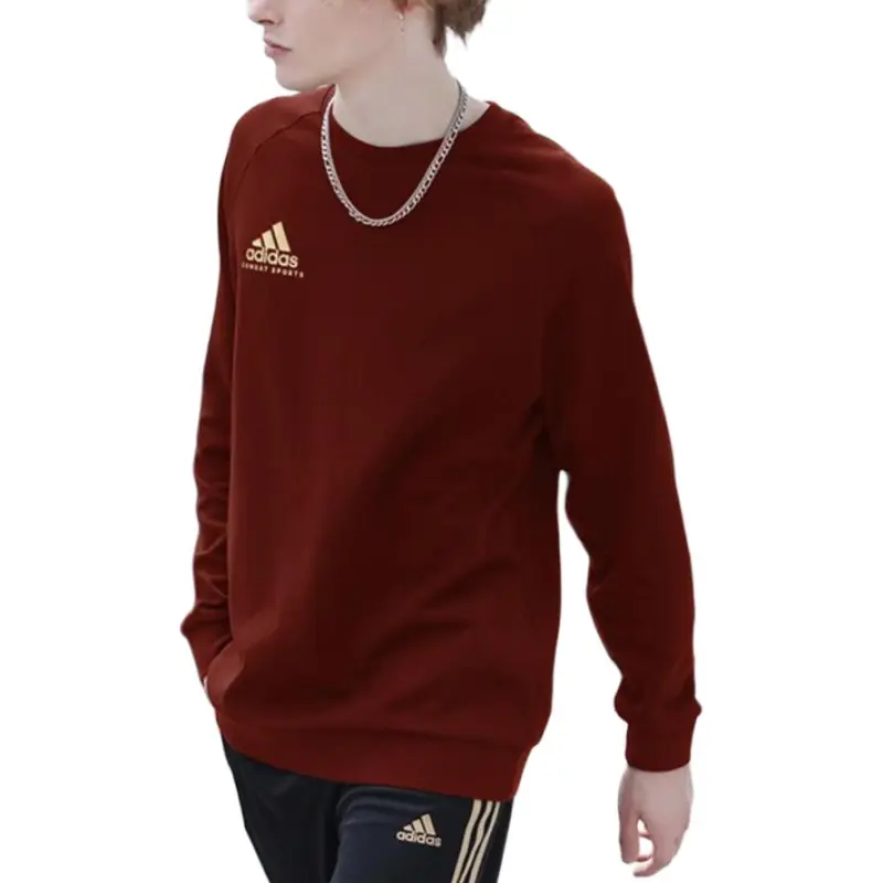 Adidas Sweatshirts Unisex Red-1