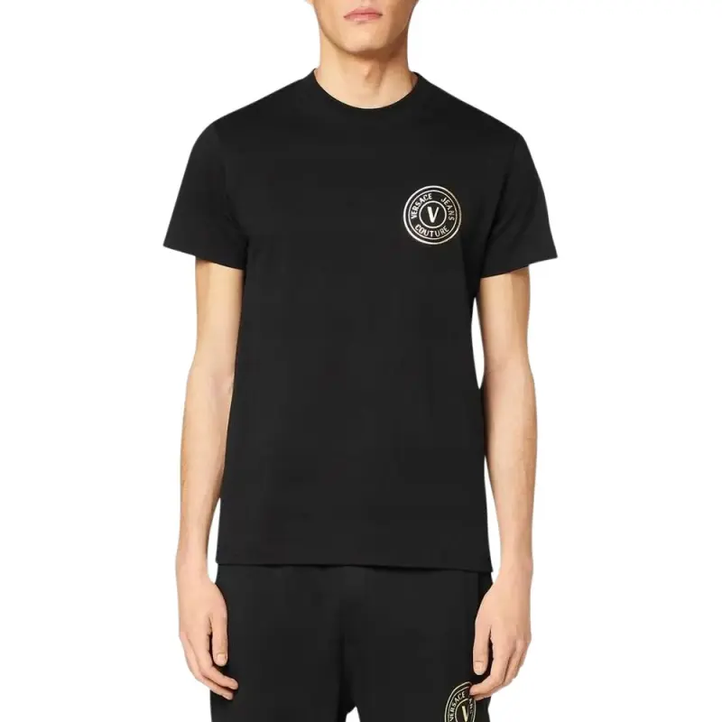 VERSACE JEANS Logo-Printed Crewneck T-Shirt-2