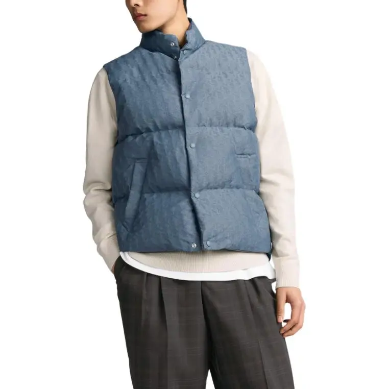 DIOR Vests Men Blue-3