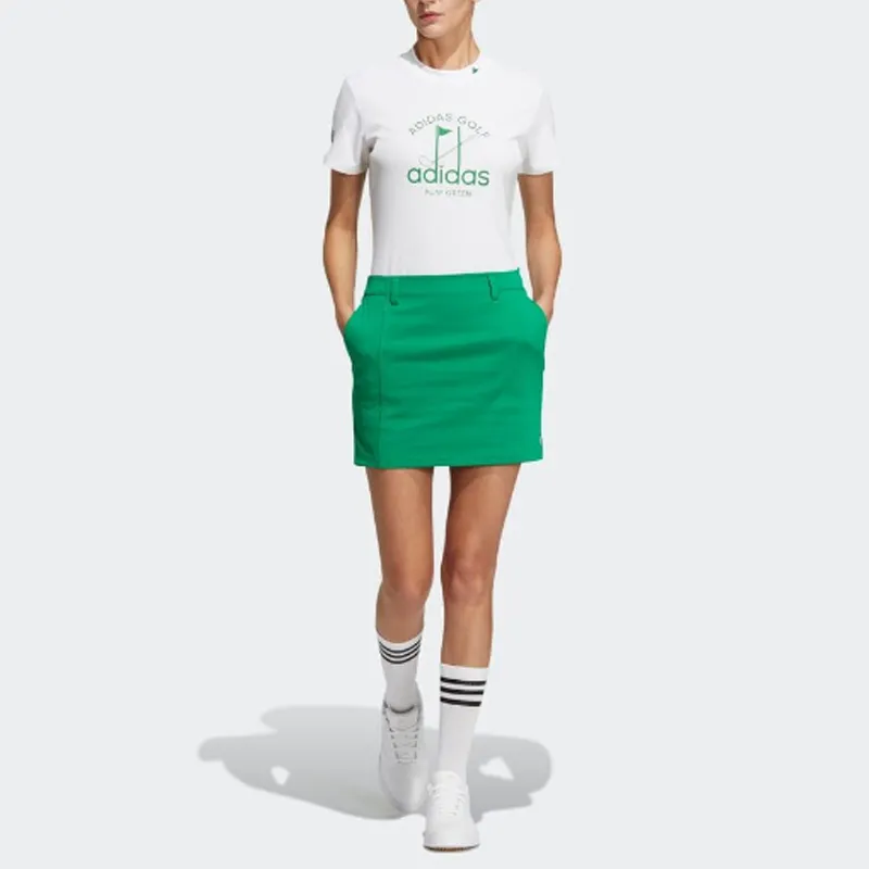 Adidas Casual Short Skirts Women's Green-1