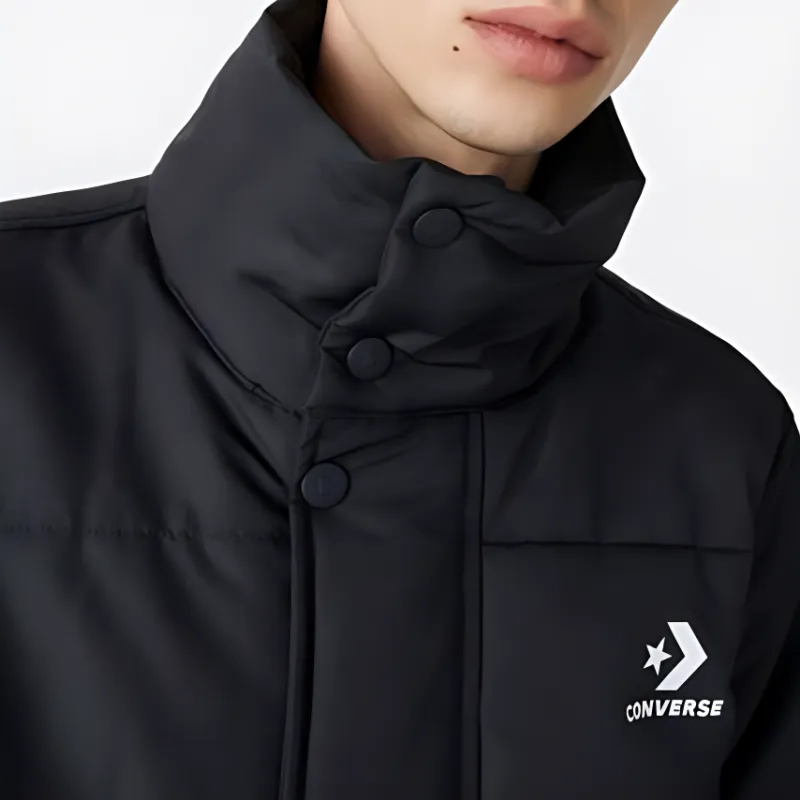 Converse Puffer Jackets Men Black-3