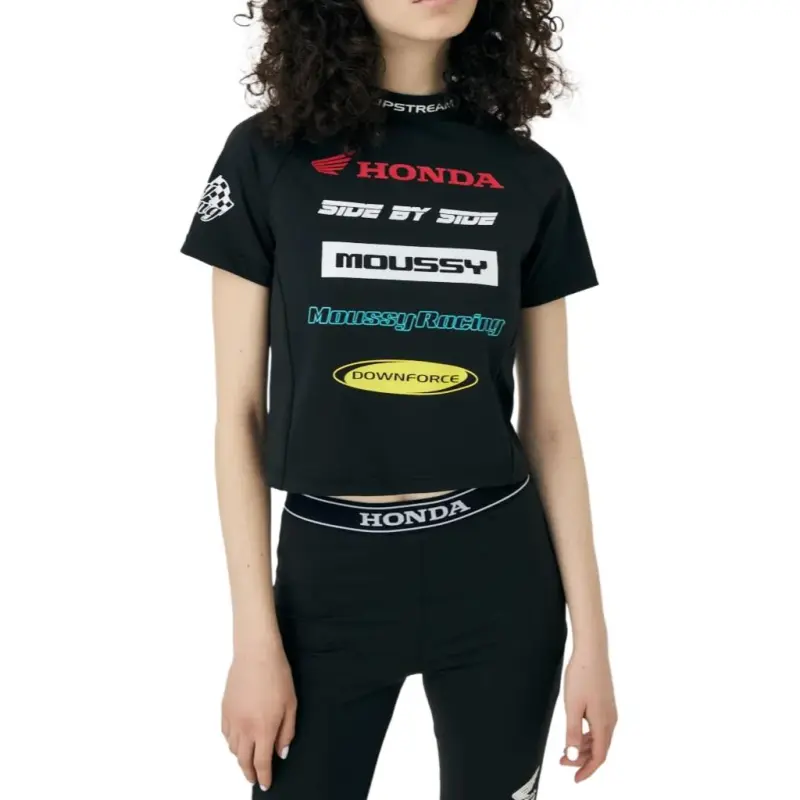 MOUSSY SS25 T Shirt Women's Black-4