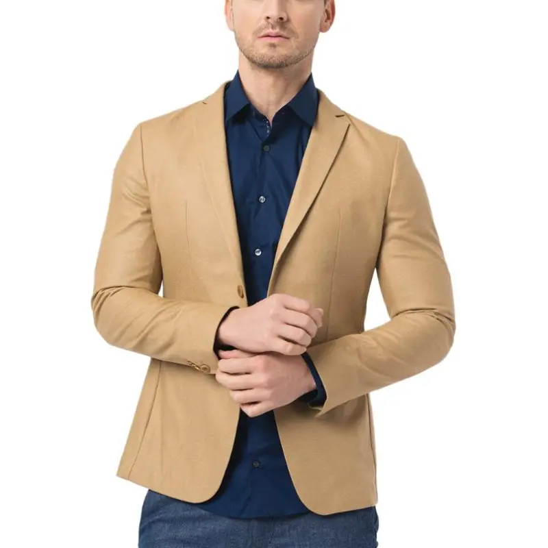 Calvin Klein Business Suits Men Camel-1