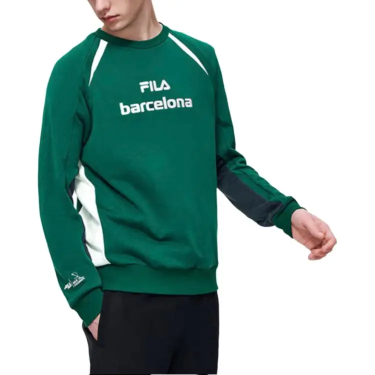 FILA Sweatshirt Men's Wheat Sprout Green-3