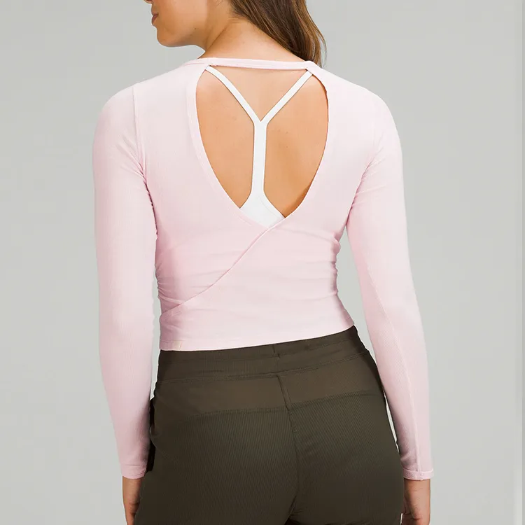 Lululemon T Shirt Women's Light Pink-4
