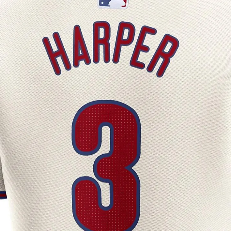 Nike Bryce Harper Philadelphia Phillies Men's Nike Dri FIT Adv Mlb Elite Jersey-3
