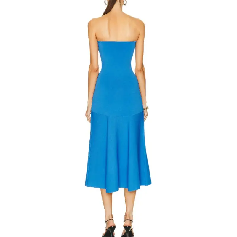 A.L.C. Sleeveless Dress Women's Blue-1