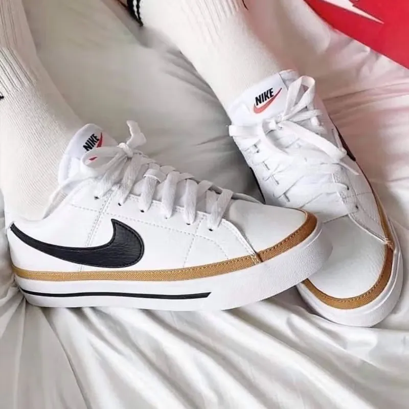 Nike Court Legacy White Desert Ochre GS-1