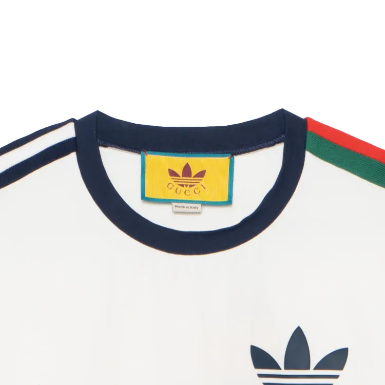 GUCCI X Adidas Logo T-Shirt - POIZON GUCCI X Adidas Logo T-Shirt - POIZON