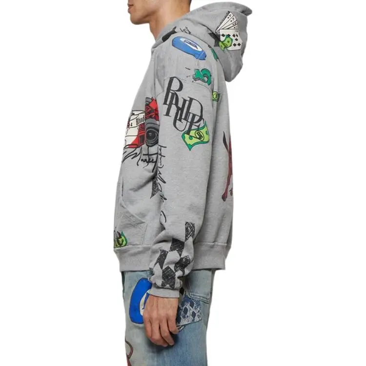 RHUDE Sweatshirt Men's Dark Gray-3
