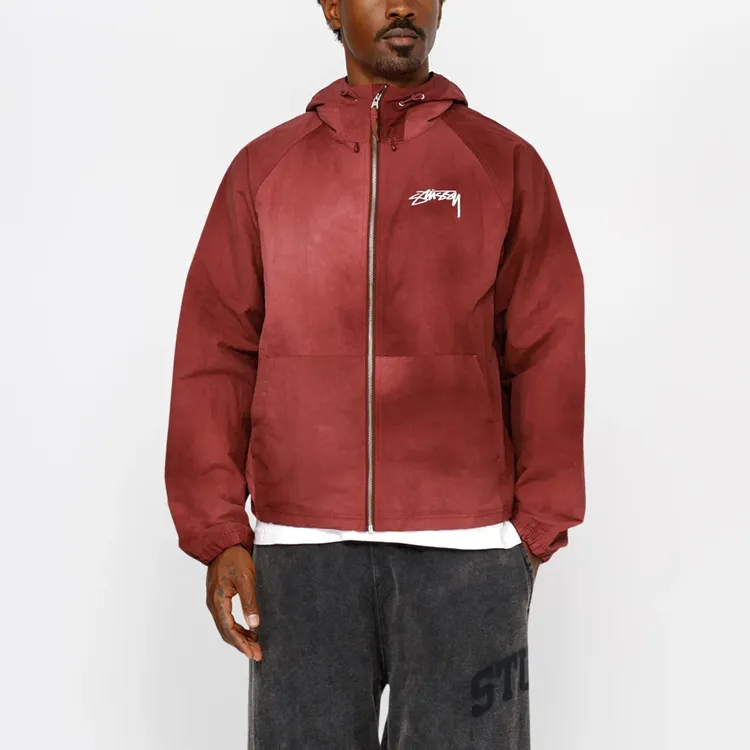 Stussy Beach Ripstop Transparent Shell Jacket Black L - POIZON