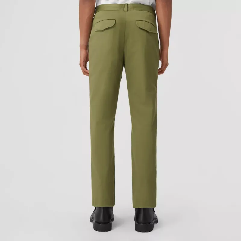 Burberry FW22 Casual Pants Men's Green-2