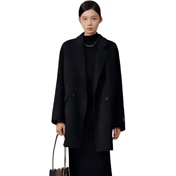 THE SEA LIFE Coat Women's Black Mage-2
