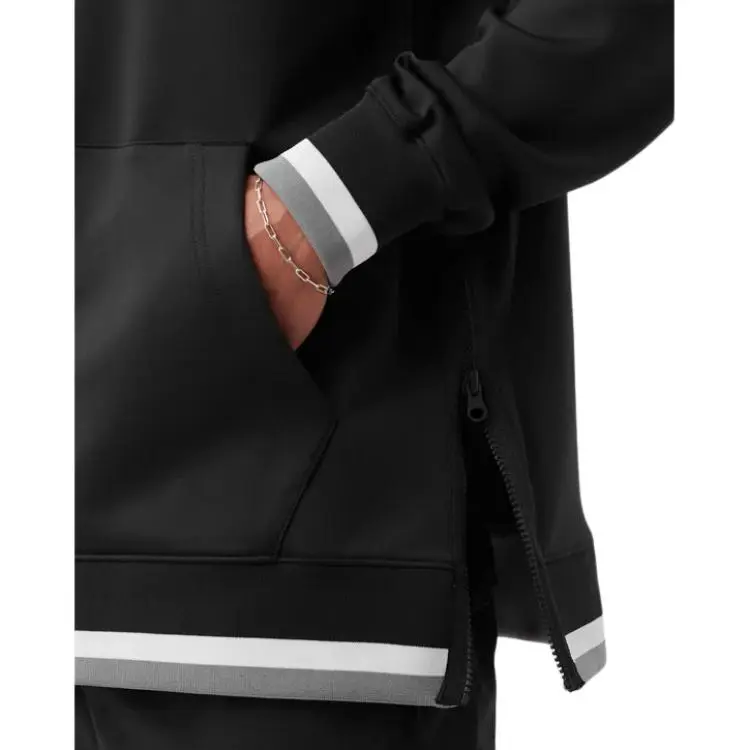 Nike Nba Brooklyn Nets Showtime Dri Fit Full Zip Hoodie-4