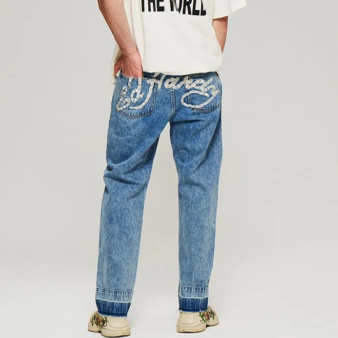 Ed Hardy Jeans Men Indigo E1PCM054-4