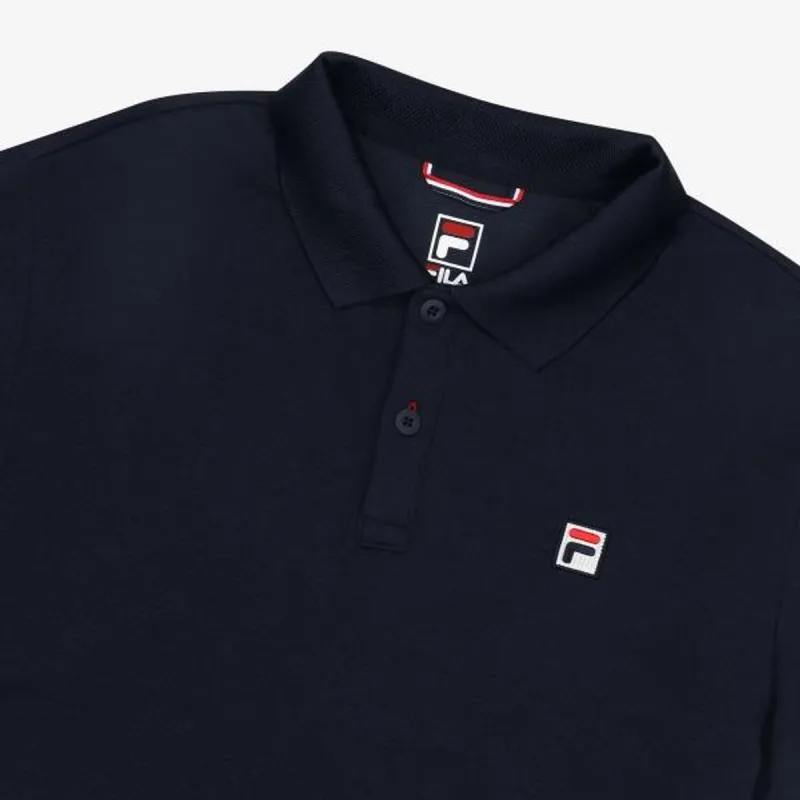 FILA Polo Shirts Men Marine Blue-3
