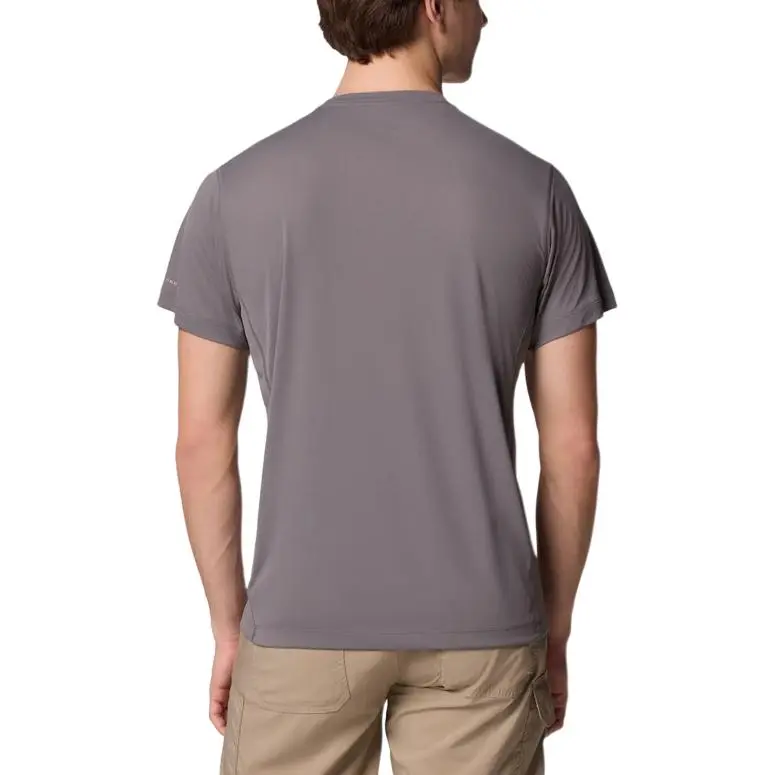 Columbia T Shirt Men's Smoke Gray-1
