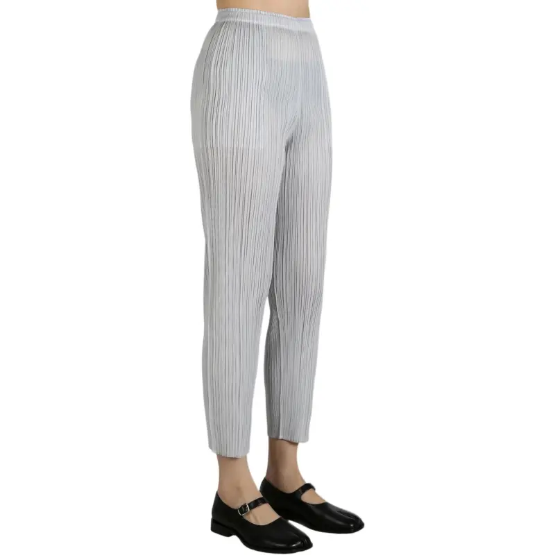 PLEATS PLEASE ISSEY MIYAKE Basics Pants 'Light Grey'-2