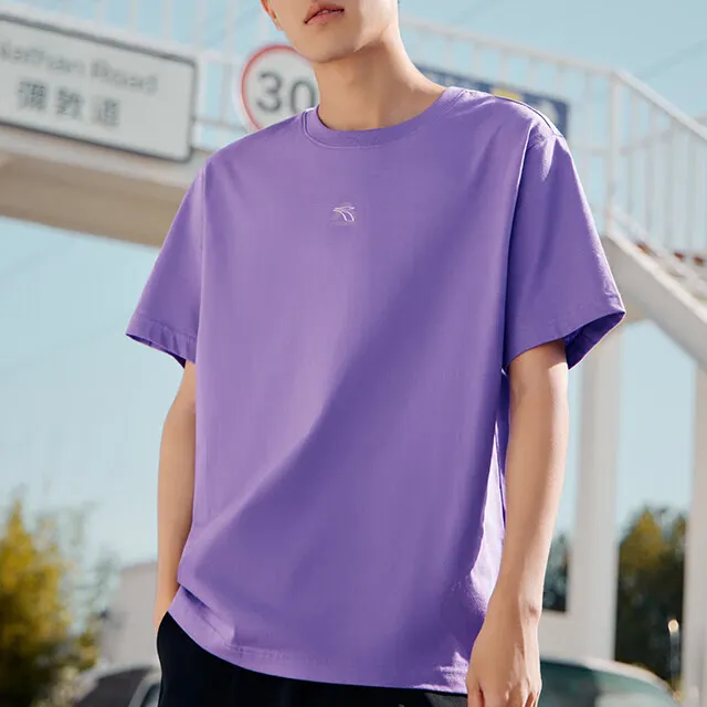 361° T-Shirt Unisex Purple Nasturtium-3