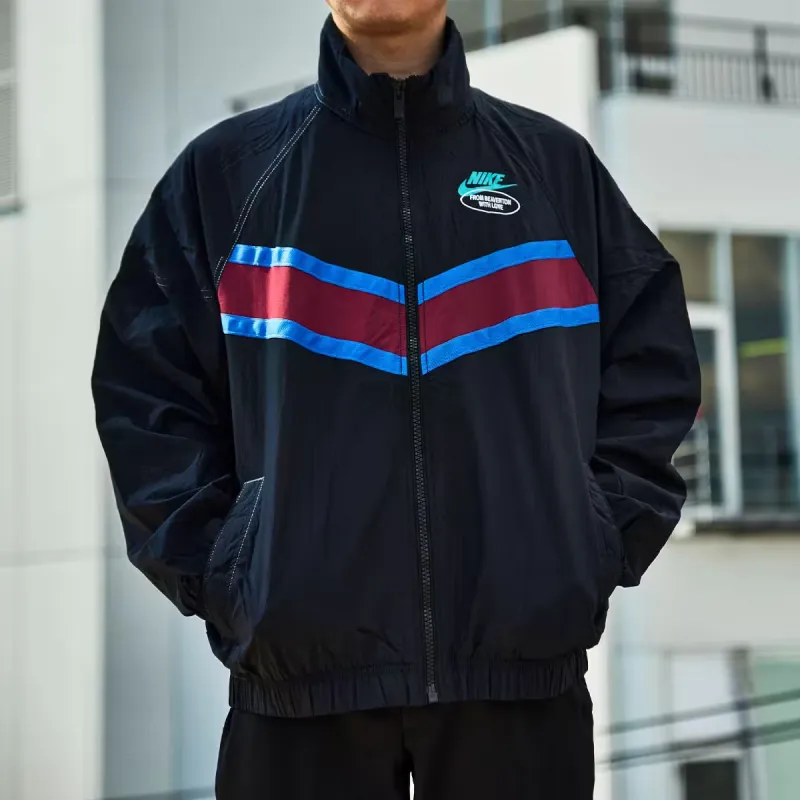 Nike Jackets Men Black-4