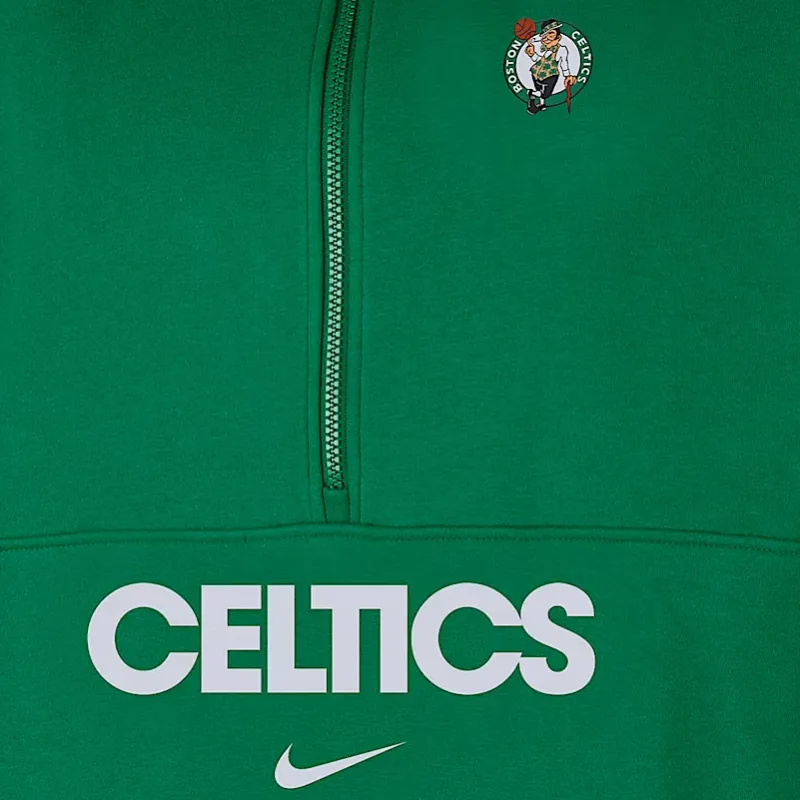 Nike Boston Celtics Club Courtside Men's Nike Nba 1/2 Zip Top-2