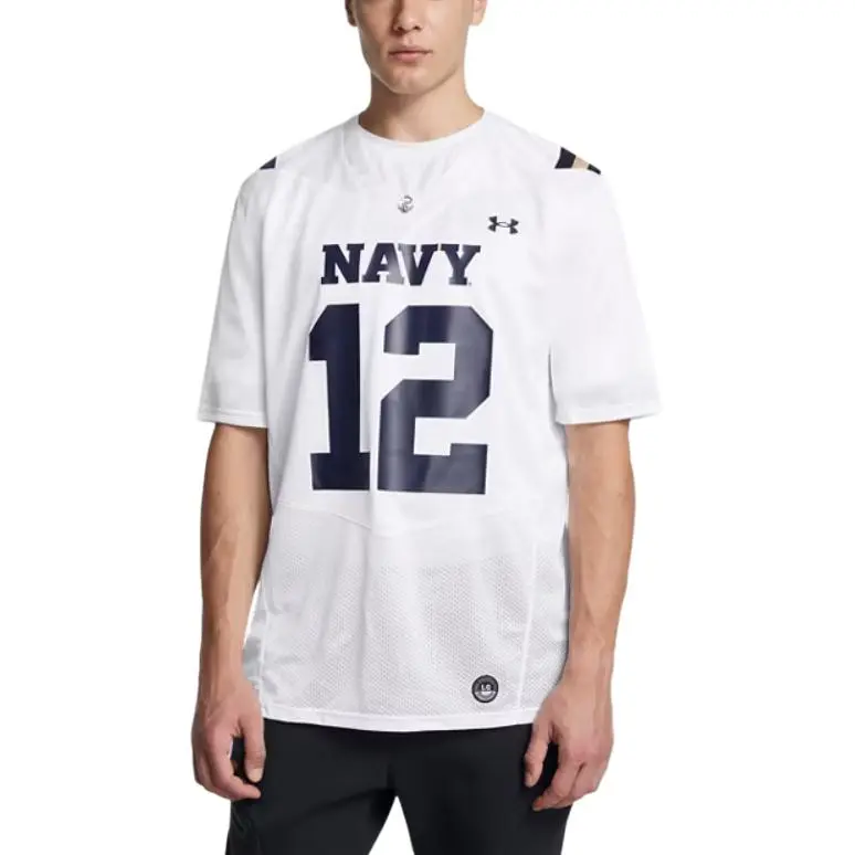 Under Armour Collegiate FW24 Football Replica Jersey T Shirt Men's White-2