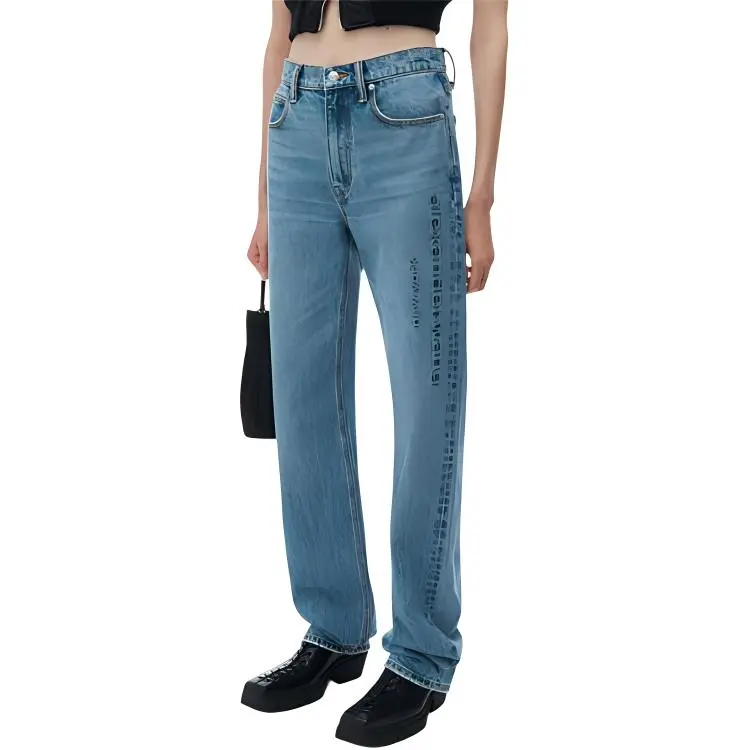 Alexander Wang Straight Leg Jeans-3