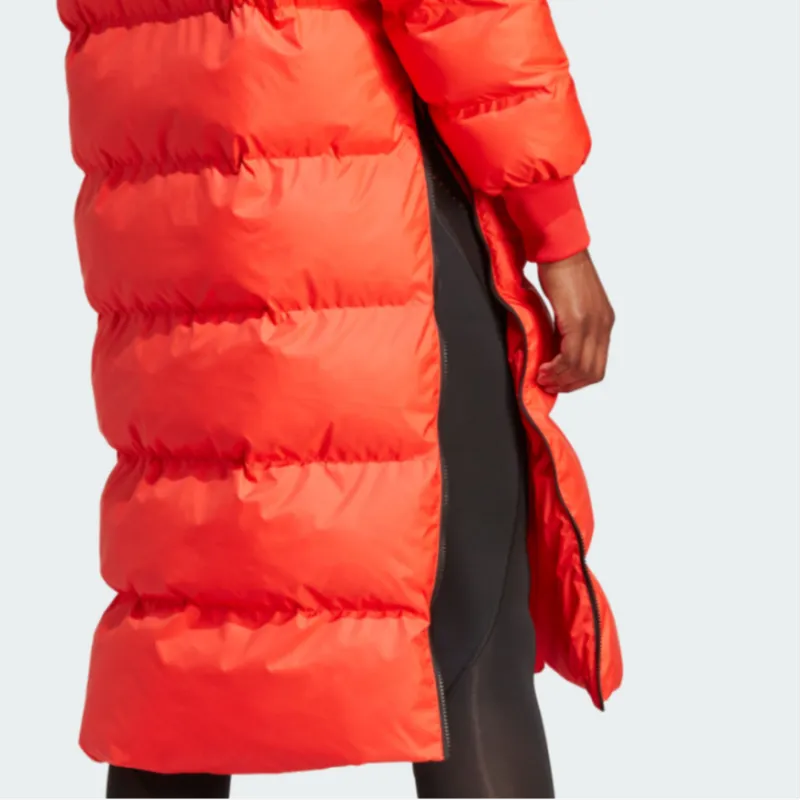 Adidas Puffer Jacket Women's Bright Red-5