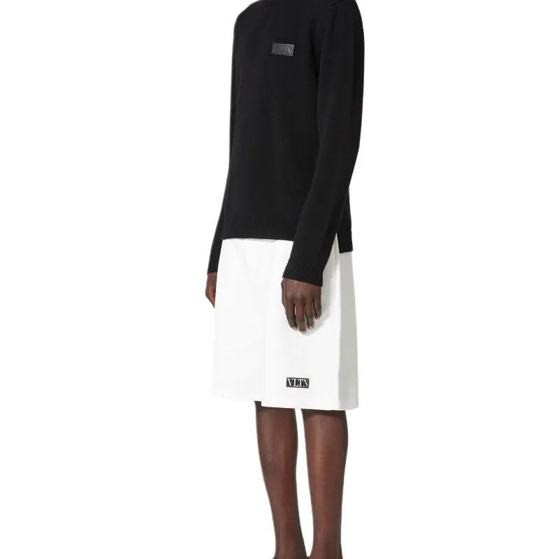 Valentino Casual Shorts Men White-4